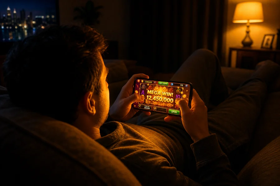 A Full Gaming Session on the Rollxo App
